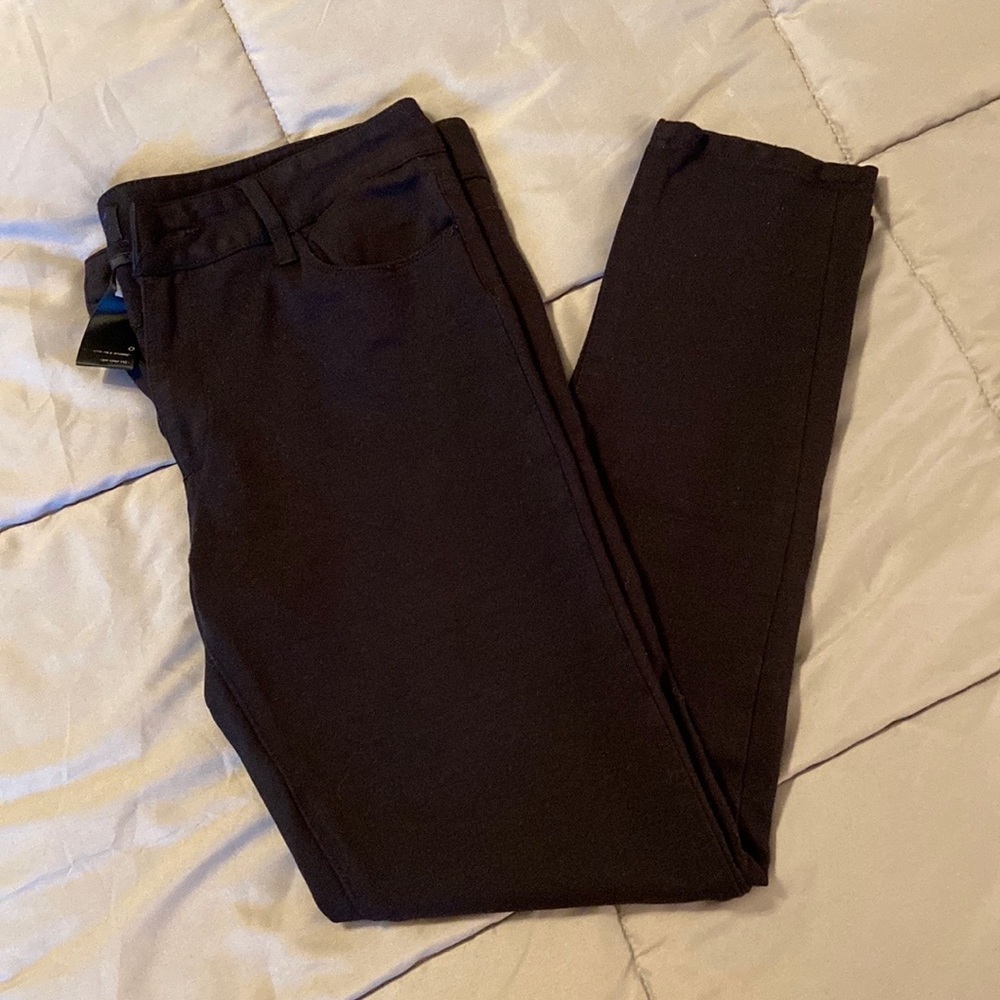 Paige Denim black ponte knit pants size 31/12